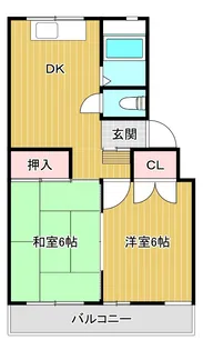 みよしハウス【2階】の間取り