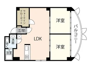 Rice 1st【4階】の間取り