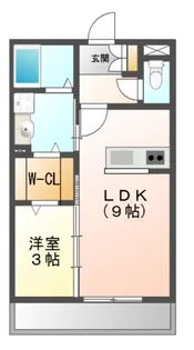 ヘルト・シュトラーセ【2階】の間取り