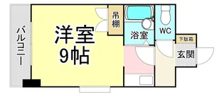 オリエンタル東新町【5階】の間取り