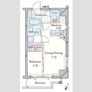 東京都千代田区神田神保町2【マンション】の間取り