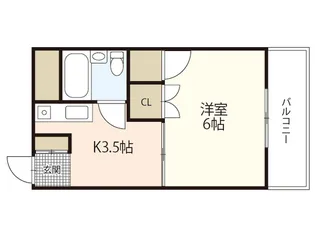スティングハウス【1階】の間取り