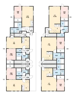 PRESTIA II【1階】の間取り