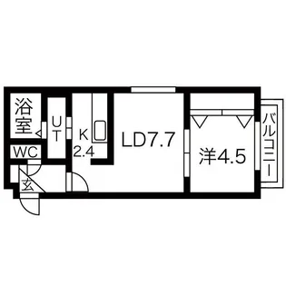 トライフォース12【3階】の間取り