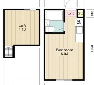 スパークルハイツ【2階】の間取り