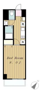 グランヴァンウエストヴィル町田【6階】の間取り