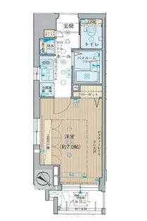 エステムプラザ丸の内NORTHRISE エステムプラザ丸の内ノースライ【10階】の間取り