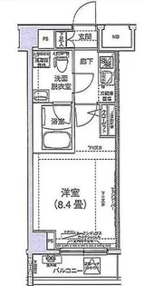 東京都荒川区西日暮里6【マンション】の間取り