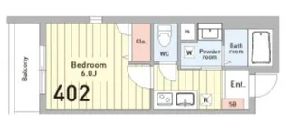 東京都台東区鳥越2【マンション】の間取り