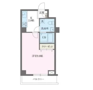 共栄町田ビル【3階】の間取り