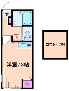 メローペ【2階】の間取り