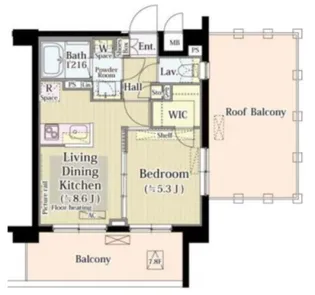 Mia Casa II【7階】の間取り