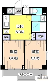 東京都中野区鷺宮4【マンション】の間取り