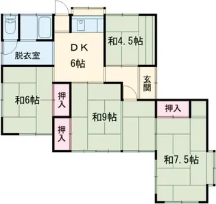 群馬県高崎市吉井町長根【一戸建】の間取り