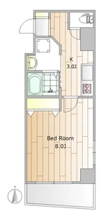 JULIETA学芸大学【3階】の間取り