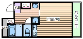 メゾンドール川口【3階】の間取り