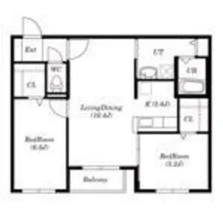 REEF nest(リーフネスト)【1階】の間取り