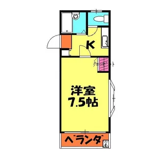 メゾンドルチェ【2階】の間取り
