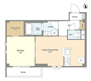 Glycine【3階】の間取り