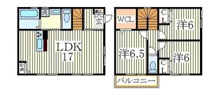 千葉県流山市三輪野山1【一戸建】の間取り