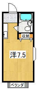 不破ニューハイツ【1階】の間取り