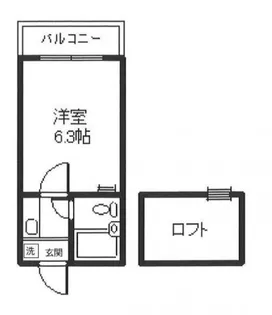 メモリアス土山I【1階】の間取り