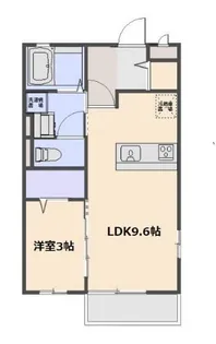 アサント勝倉【2階】の間取り