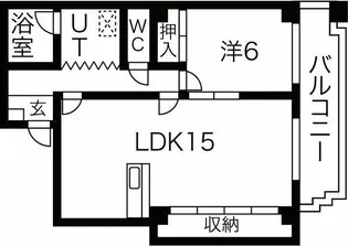 ロイヤルボックス【1階】の間取り