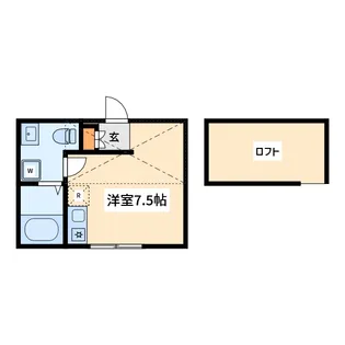 メティス【1階】の間取り
