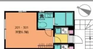 Belle Vie 亀有【2階】の間取り