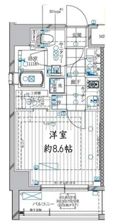 REGALIZ高田馬場【4階】の間取り