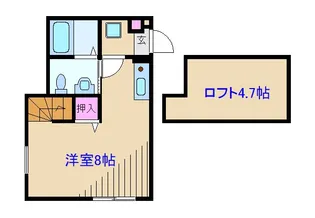 ハーミットクラブハウスフォレストヒルズ【1階】の間取り