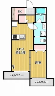 フォレステーラ【3階】の間取り