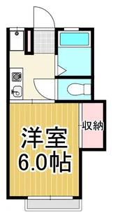 エスポワールマスダ【2階】の間取り