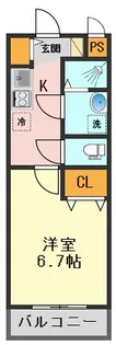 東京都葛飾区高砂3【マンション】の間取り