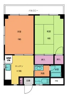 グレースハイツ【3階】の間取り