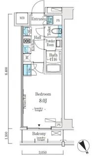 ソラニテ馬込【4階】の間取り