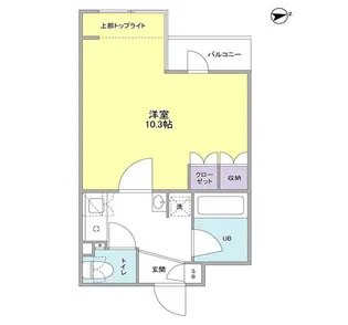プレディアスタイル西麻布【1階】の間取り