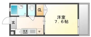 岡山県玉野市玉2【アパート】の間取り