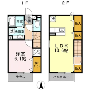 シャルマンの間取り