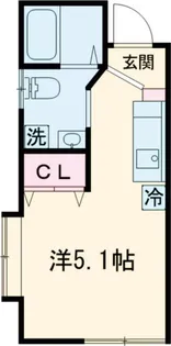 エスト高井戸【1階】の間取り