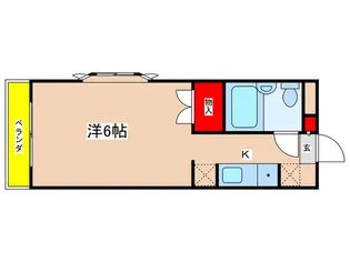 グリ-ンハイツ麻生【2階】の間取り