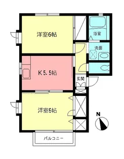 アーバンA【1階】の間取り