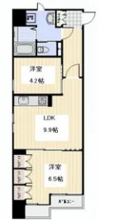 グランカーサ浅草【6階】の間取り
