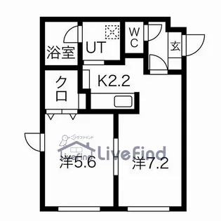 FAHRERSUMIKAWA【4階】の間取り