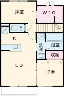グランボナール【2階】の間取り