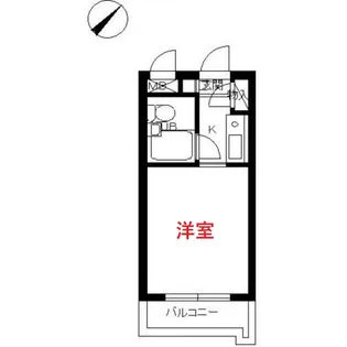 東京都大田区上池台3【マンション】の間取り