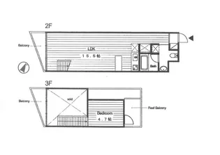 スカラ【2階】の間取り