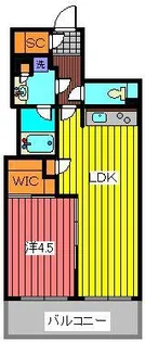 パークアクシス大塚【10階】の間取り