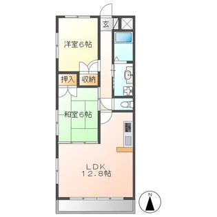 センチュリーパーク正保1番館【3階】の間取り